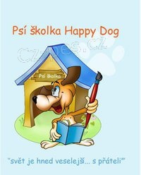 Ps� �kolka Happy Dog- ven�en�