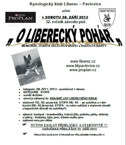 32. ro�n�k sout�e ps� O LIBERECK� POH�R - PROPOZICE