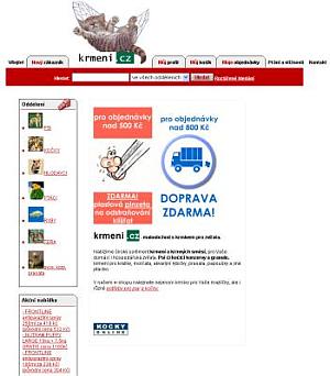 Krmen�.cz - n�hled str�nek...