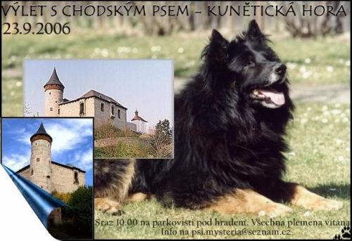 Pozv�nka na v�let s chodsk�m psem...